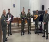 Κάλαντα από τη Μπάντα των Ενόπλων Δυνάμεων στην Αστυνομική Διεύθυνση Πελοποννήσου (vd)