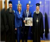 Με τον Άδωνι Γεωργιάδη συναντήθηκε ο εξ Αρκαδίας Μητροπολίτης Ιερισσού κ. Θεόκλητος