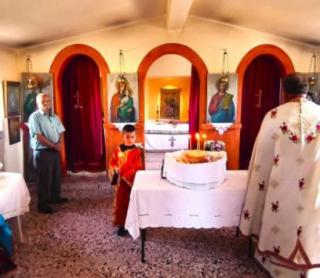 Η Μετάσταση του Αγίου Ιωάννου του Θεολόγου στους Χράνους Αρκαδίας (εικόνες)