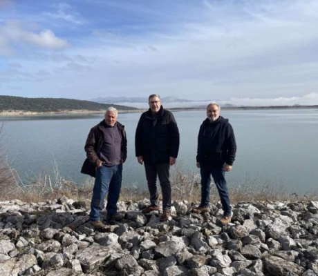 Αυξημένη η στάθμη των υδάτων στη λίμνη Τάκα