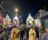 Η Ακολουθία του Επιταφίου Θρήνου κι η Λιτάνευση των Επιταφίων του Λεβιδίου (εικόνες)