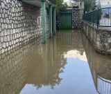 Πλημμυρικά φαινόμενα στο γήπεδο του Πανακαδικού (εικόνες)