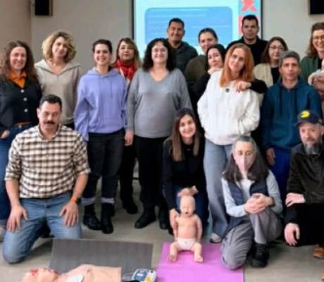 Εκπαίδευση Πρώτων Βοηθειών και ΚΑΡΠΑ στο Μουσικό Σχολείο Τρίπολης από το Περιφερειακό Τμήμα Ερυθρού Σταυρού