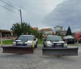 Δύο καινούργιοι αλατοδιανομείς (διασκορπιστές άλατος) στο Δήμο Γορτυνίας (εικόνες)