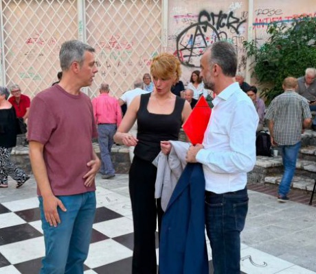 "Δεν έχουμε μαγικό ραβδί" | Η πρώτη εκδήλωση του κόμματος Τσίπρα στην Τρίπολη - Οι αναφορές σε Γορτυνία, Μεγαλόπολη και Παναρκαδικό Νοσοκομείο (vd)