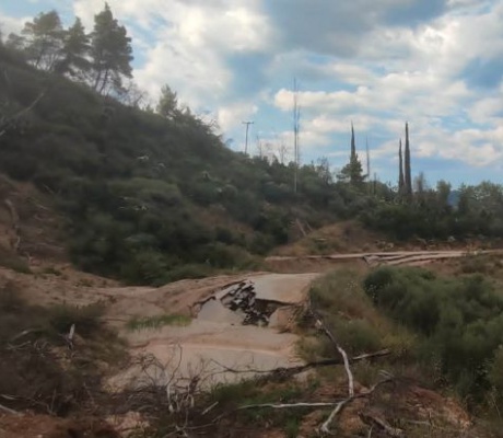 Πρόταση χρηματοδότησης 2,65 εκατ. ευρώ για την αποκατάσταση της Ε.Ο. Τρίπολης – Πύργου στο Λιβαδάκι