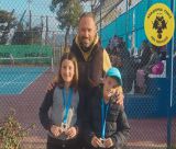 Τένις | 3ες θέσεις για Σωτηροπούλου και Τριανταφύλλου Γ. της ΑΕΚ Τρίπολης στην Κόρινθο