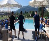 Ασκήσεις στην πισίνα για τους παίχτες του Αστέρα Β'! (vd)