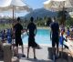 Ασκήσεις στην πισίνα για τους παίχτες του Αστέρα Β'! (vd)