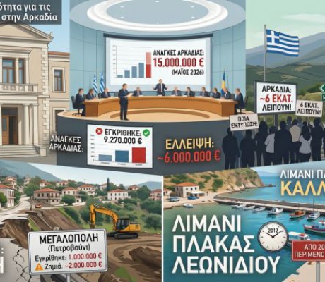 Συγγνώμη, αλλά θα χαλάσω το όμορφο αφήγημα των εκατομμυρίων που εγκρίθηκαν για τις ζημιές στην Αρκαδία