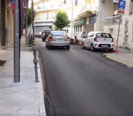 Ασφαλτοστρώθηκαν οι οδοί Νικηταρά, Φωτάκου, Σέκερη, Δημητρακοπούλου, Ζαχαριά, 11ου Συντάγματος, Οικονομίδου και Ακαδημίας (vd)