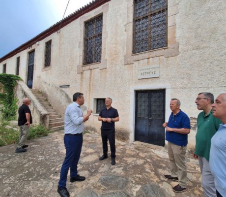 Στη Βόρεια Κυνουρία ο Περιφερειάρχης | Οι εξελίξεις για το Αρχαιολογικό Μουσείο Άστρους, την παράκαμψη Άστρους και τα έργα στο γήπεδο Μελιγούς