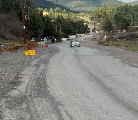 Προχωρούν τα έργα ανακατασκευής του δρόμου προς το Πανεπιστήμιο - Η ανάρτηση Τζιούμη! (εικόνες)