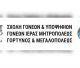 Σχολή Γονέων Μητρόπολης Γόρτυνος και Μεγαλοπόλεως | Το πρόγραμμα με τον κύκλο συναντήσεων
