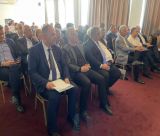 Ο Δήμαρχος Γορτυνίας και μέλος του ΔΣ της ΚΕΔΕ Ευστάθιος Κούλης στη Γενική Συνέλευση ΠΕΔ Πελοποννήσου