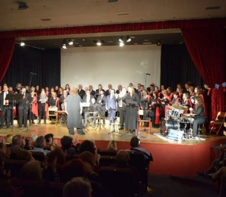 Κατάμεστη αίθουσα στη Μεγαλόπολη για την εκδήλωση "Η δύναμη σου πέλαγο κι η θέληση μου βράχος" (εικόνες)