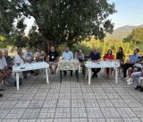 Μονοπώλησε η υδροδότηση του Φωκιανού σε συνάντηση στην Κοινότητα Πηγαδίου (εικόνες)