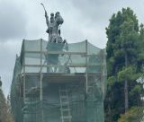 Επιστολή Αγγελάκου στην Εφορεία Αρχαιοτήτων Αρκαδίας για τις εργασίες στον ανδριάντα του Θεόδωρου Κολοκοτρώνη