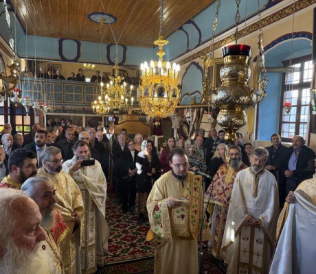 Η εορτή του Αγίου Σπυρίδωνος και Χειροτονία Πρεσβυτέρου στο Λεωνίδιο (εικόνες)