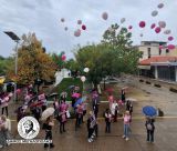 Μεγαλόπολη | Δράση ενημέρωσης για τον καρκίνο του μαστού με ροζ μπαλόνια στον ουρανό της πόλης (εικόνες)