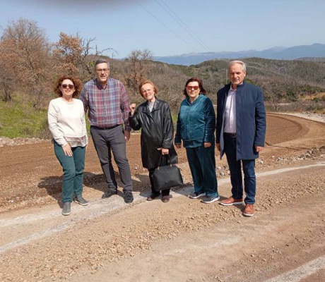 Αυτοψία Κώστα Μανδρώνη στην παράκαμψη Μεγαλόπολη – Ίσαρι | Ολοκληρώθηκε η Α’ φάση του έργου