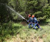 Άσκηση αντιμετώπισης δασικής πυρκαγιάς μεγάλης κλίμακας σε πραγματικές συνθήκες στην Τρίπολη