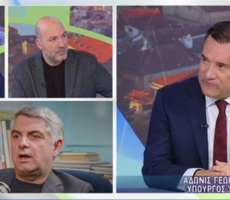 Ο Άδωνις συνεχίζει να στηρίζει Κωνσταντινόπουλο: "Έδωσε μάχη να μείνει η Ελλάδα στο ευρώ'' (vd)