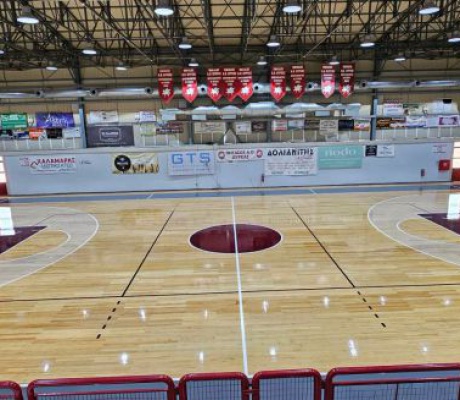 Ολοκληρώθηκαν οι εργασίες αναβάθμισης στο Κλειστό Γυμναστήριο Άστρους (εικόνες)