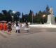 Ο Χορευτικός Όμιλος Τρίπολης στην εκδήλωση για τα αποκαλυπτήρια του συντηρημένου ανδριάντα του Θεόδωρου Κολοκοτρώνη