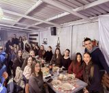 Η οικογένεια του Αρκαδικού έκοψε την πρωτοχρονιάτικη πίτα (εικόνες)