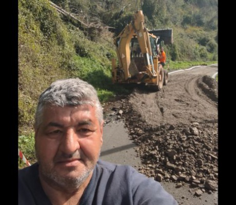 Άμεση κινητοποίηση και προσωρινή αποκατάσταση του δρόμου στη Χώρα Γορτυνίας - Ευχαριστήριο από Μπάλο σε Αντιπεριφερειάρχη και Δήμαρχο