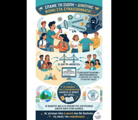 Από τη Σιωπή στην Πράξη»: Η Διεύθυνση Δευτεροβάθμιας Εκπαίδευσης Αρκαδίας και το Δίκτυο «Μέθεξις» απέναντι στη Σχολική Βία