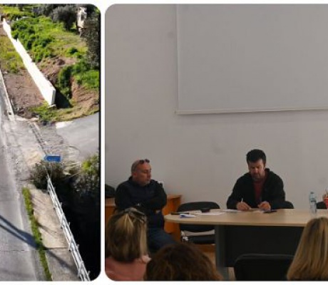 Δολιανίτης για έργα στον κεντρικό δρόμο του Τυρού | Πιέσεις για άσφαλτο και πεζοδρόμια μέχρι το τέλος Απριλίου (vd)