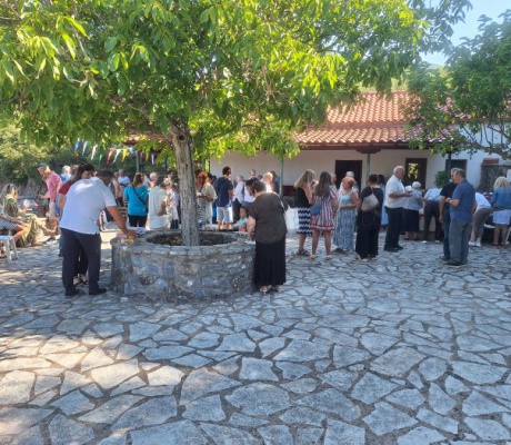 Η γιορτή της Αγίας Μαρίνας στο Παλαμάρι Γορτυνίας