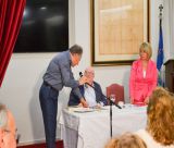Κεντρικός Πατριωτικός Σύλλογος «Δολιανά Κυνουρίας» | Τιμητική πλακέτα από τον Κώστα Λαλιώτη στον Θάνο Βερέμη (εικόνες - βίντεο)