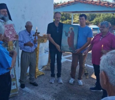 Με λαμπρότητα πανηγύρισε ο Προφήτης Ηλίας στη Χώρα Γορτυνίας (εικόνες)