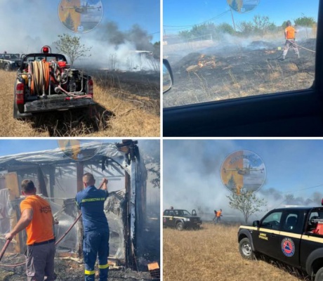 Υπό έλεγχο η φωτιά στην Τεγέα