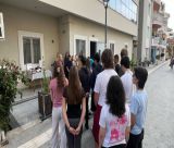 Κοινωνική δράση από το 4ο ΓΕΛ Τρίπολης | Κορώνη – Παπαντωνίου: «Στηρίζουμε δράσεις που καλλιεργούν την έννοια του ενεργού πολίτη» (vd)